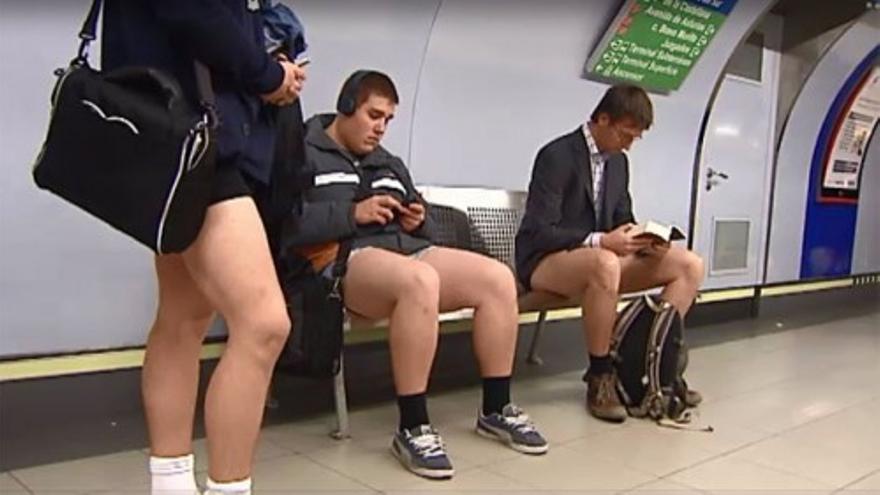 Sin pantalones en el metro - La Provincia