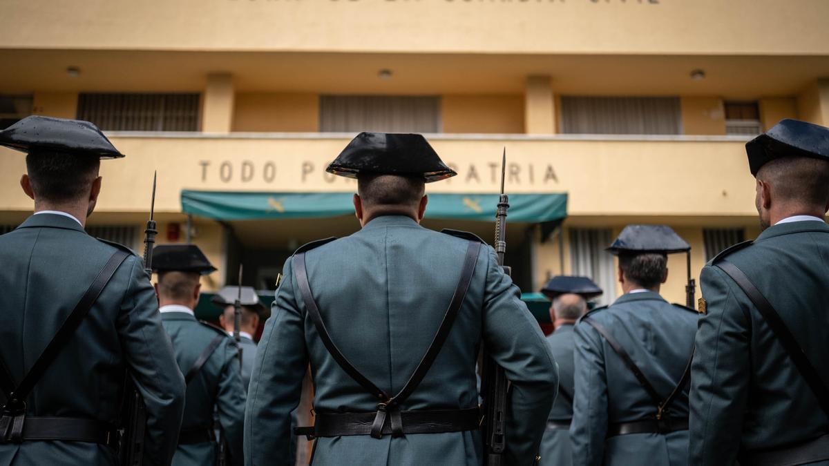 Acto institucional de la Guardia Civil 2022  en Santa Cruz de Tenerife.