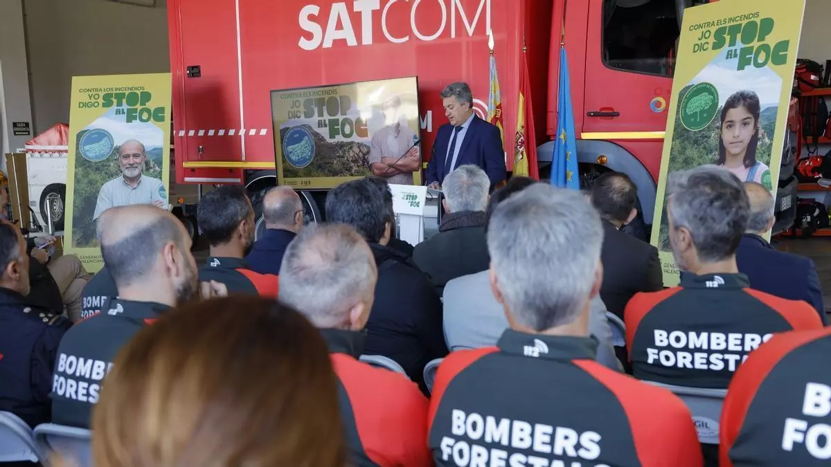 Así es el dispositivo contra incendios forestales para Semana Santa en la provincia de Alicante