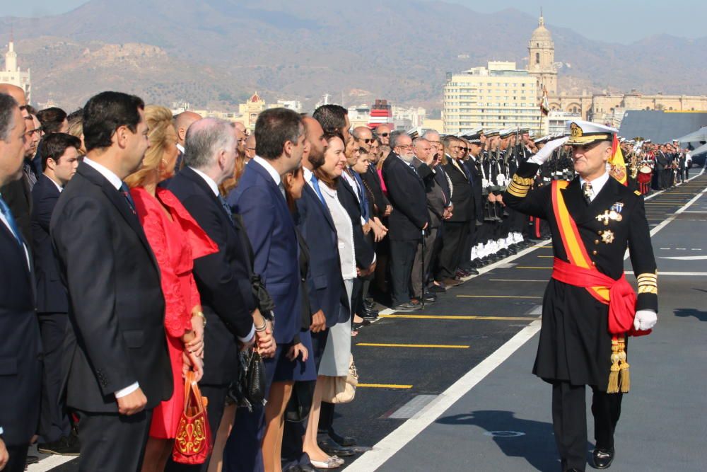 Jura de bandera en el Juan Carlos I