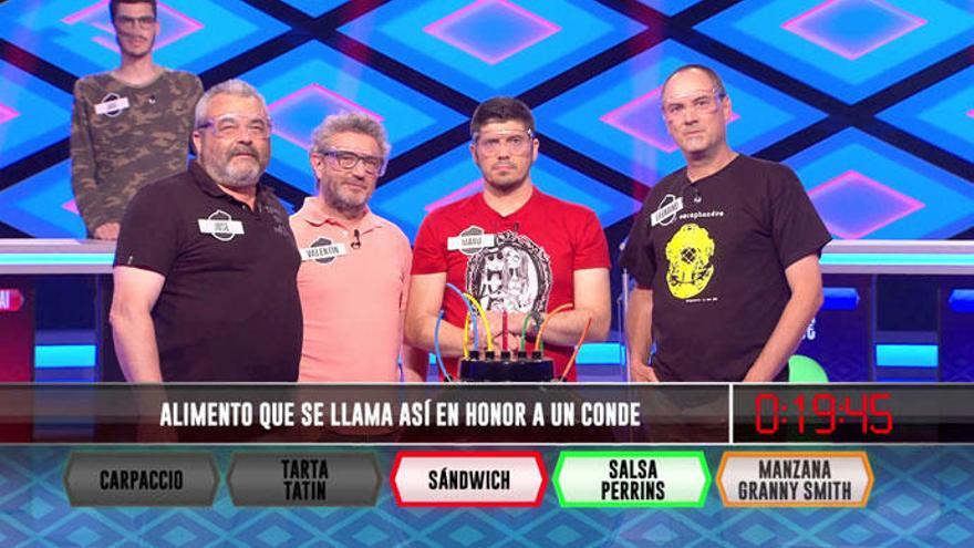 &#039;Los lobos&#039; durante el concurso de Antena 3