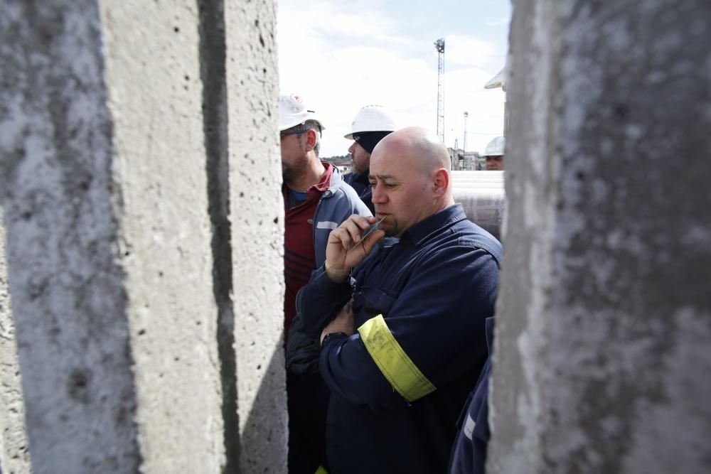 Los despedidos de Montrasa visitan Alcoa