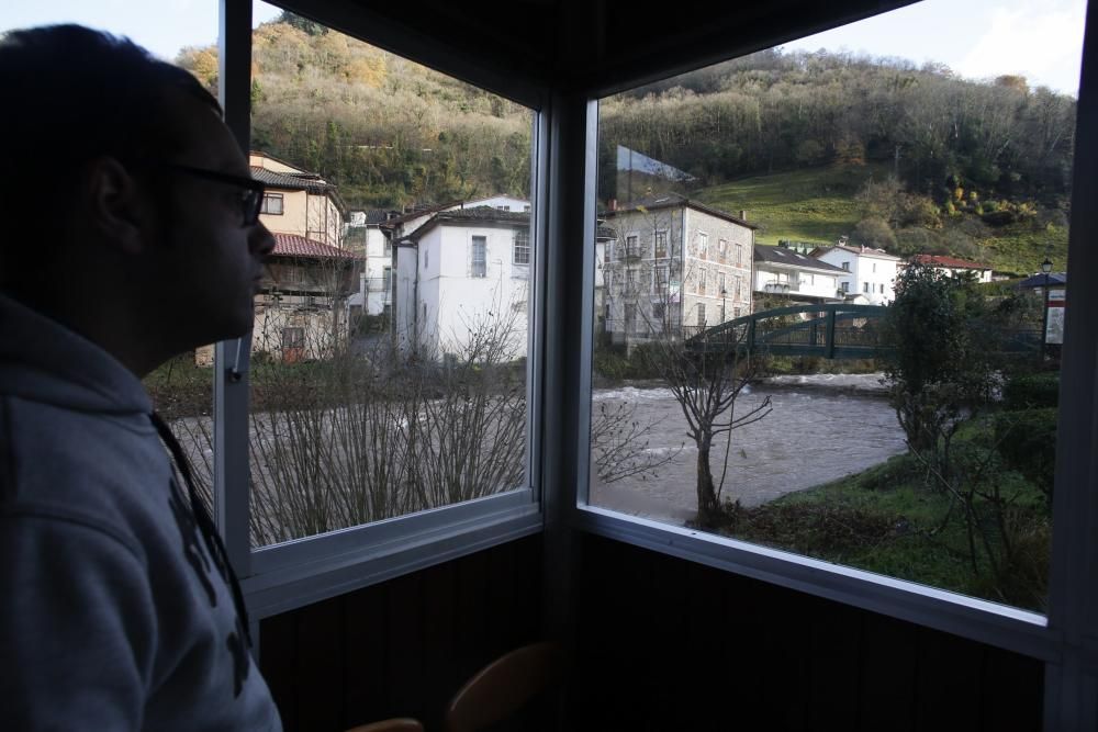 El río Pigüeña, en Belmonte