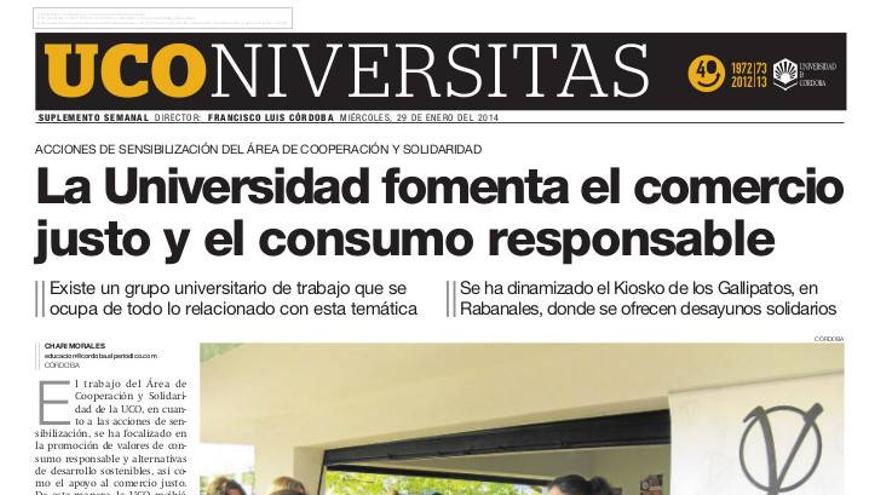 La Universidad fomenta el comercio justo y el consumo responsable