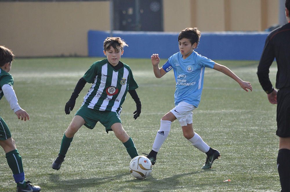 Fútbol base del fin de semana