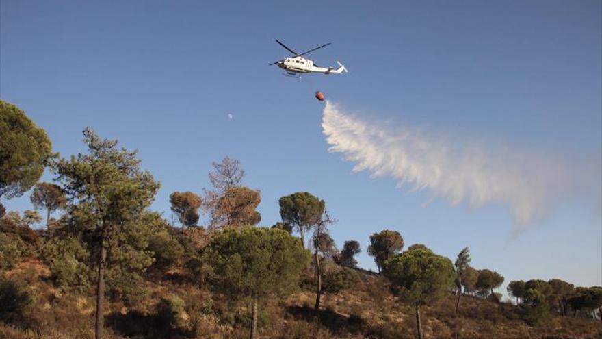 Controlado el incendio de Villafranca de Córdoba