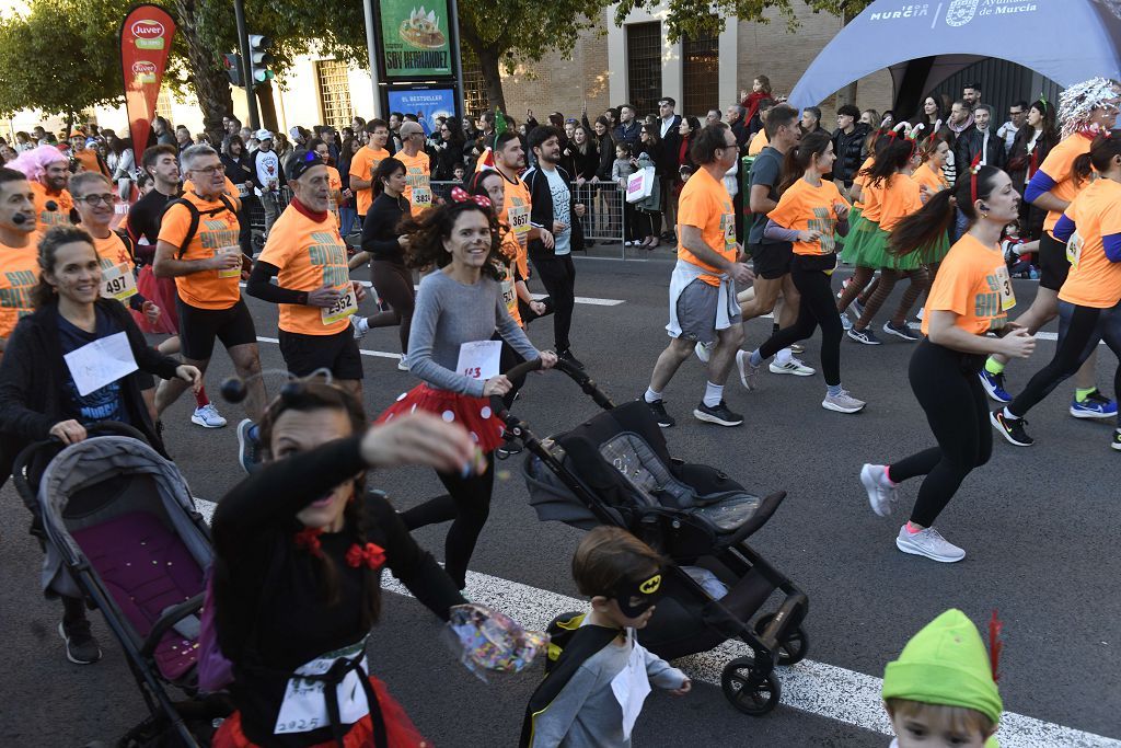 La San Silvestre 2025 en Murcia, en fotografías