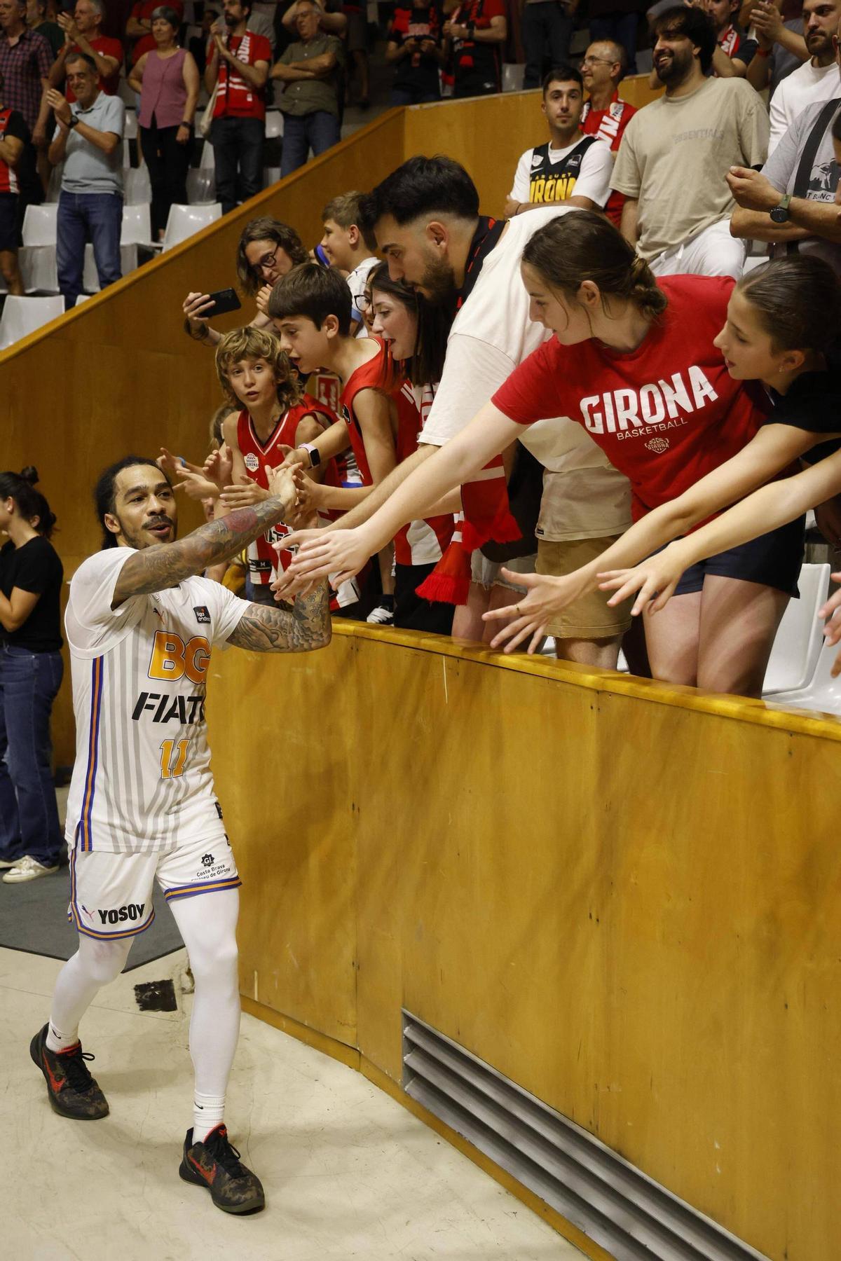 Les imatges del Bàsquet Girona - Joventut Badalona