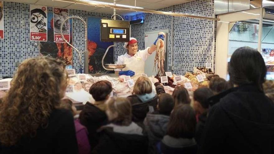 Visitas al mercado para frenar la obesidad infantil