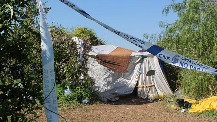 Detienen a dos sospechosos por la muerte del indigente de Campanar