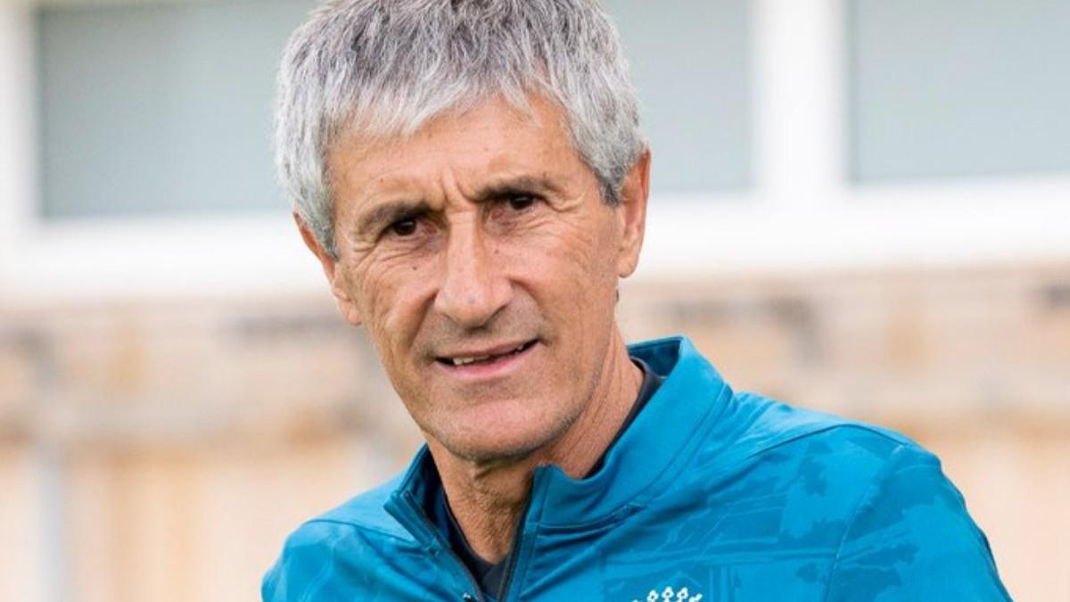 Quique Setién, entrenador del Villarreal