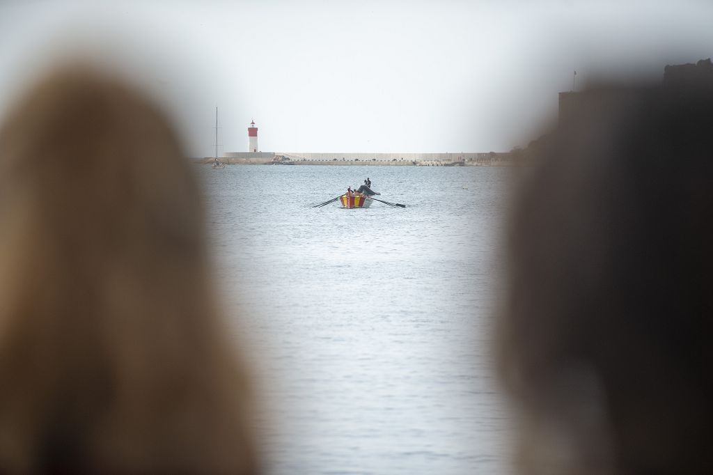 Los cartagineses ganan la regata marítima