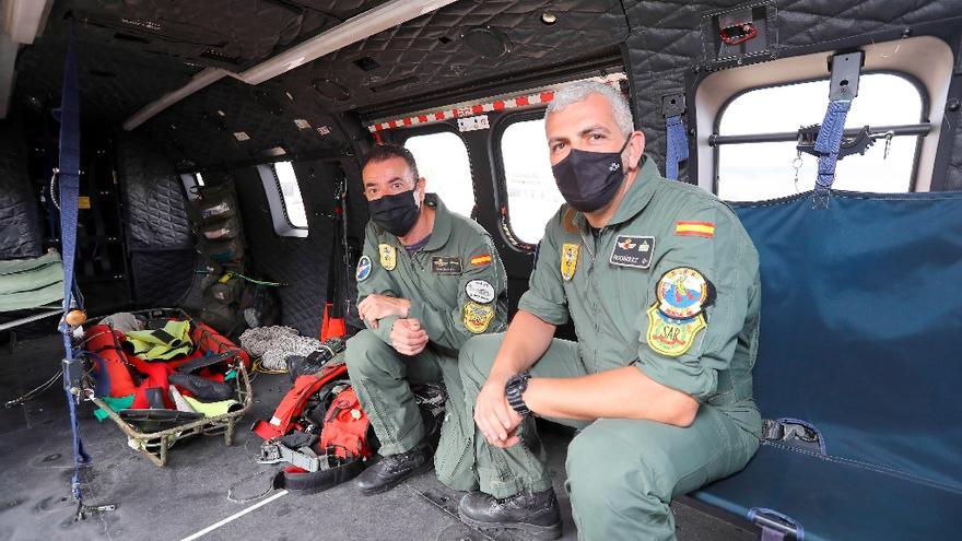 Los tres migrantes que rescató el avión del SAR llevaban 22 días en el mar