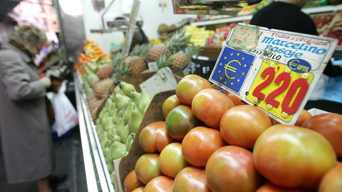 Imagen de un mercado, en Madrid.