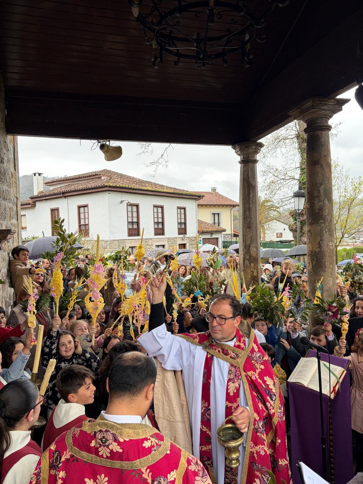 Domingo de Ramos: bendiciones en toda la comarca