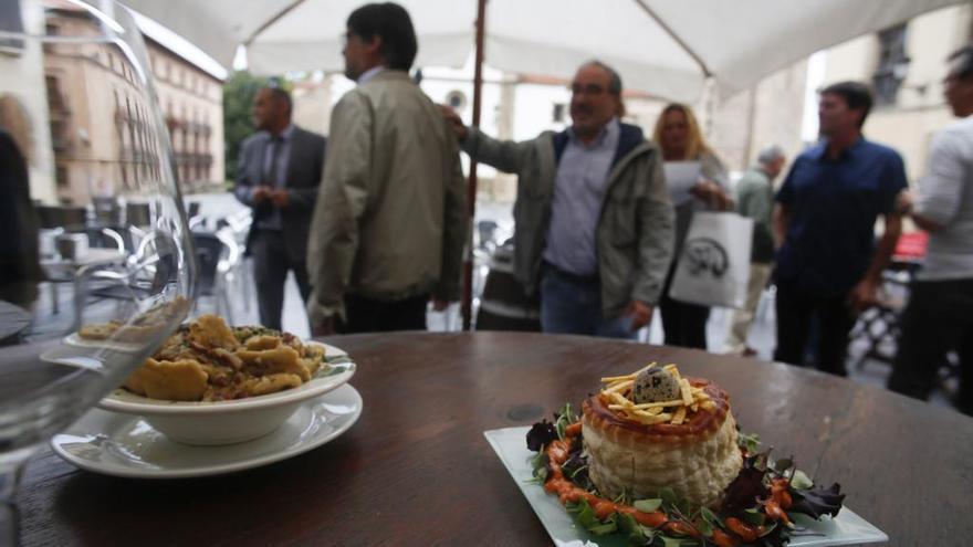 Participantes en el festival de la tapa de Avilés