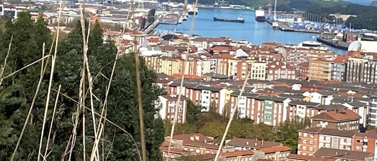 Panorá,oca de Avilés.