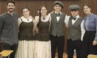 Os «descendentes» de Luar na Lubre en Arteixo