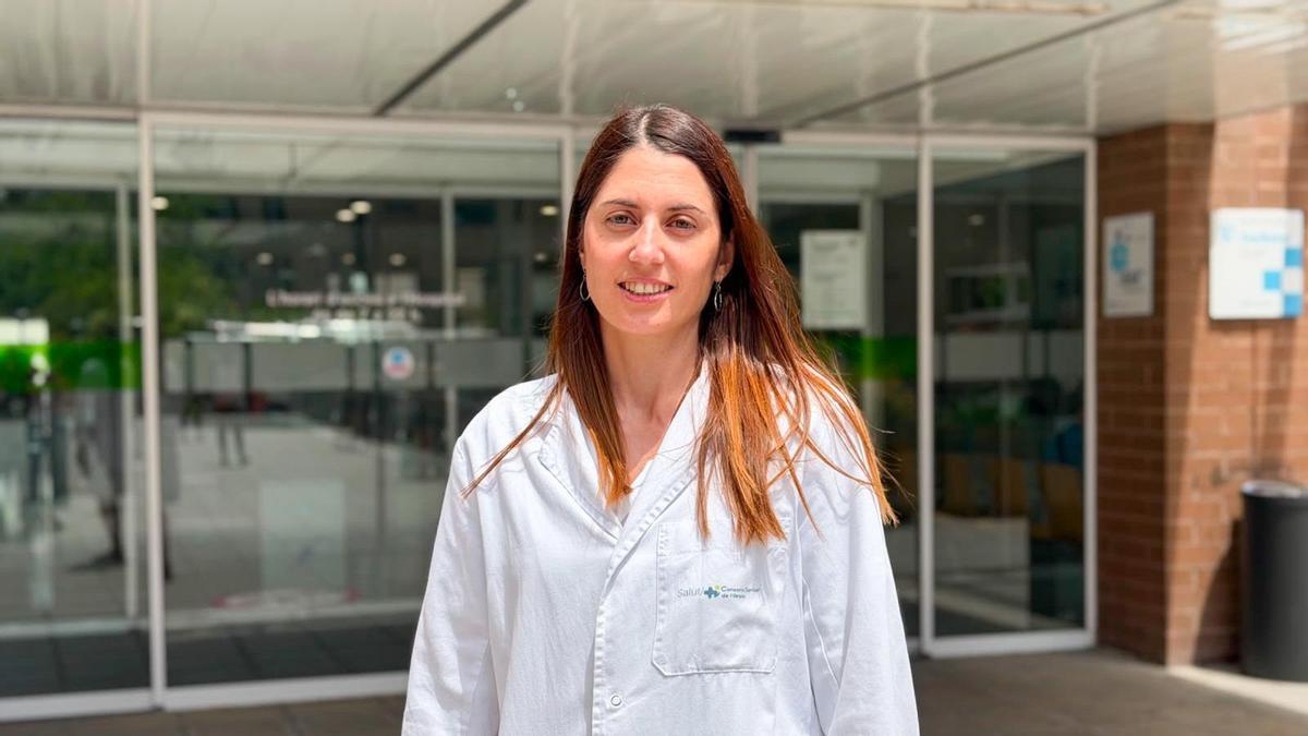 Dra. Cristina Pont, nova cap del servei d'Oftalmologia.