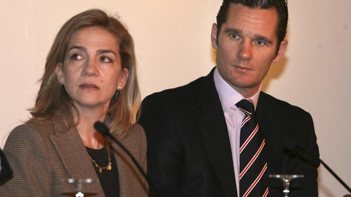 La infanta Cristina e Iñaki Urdangarin, en una imagen de archivo.