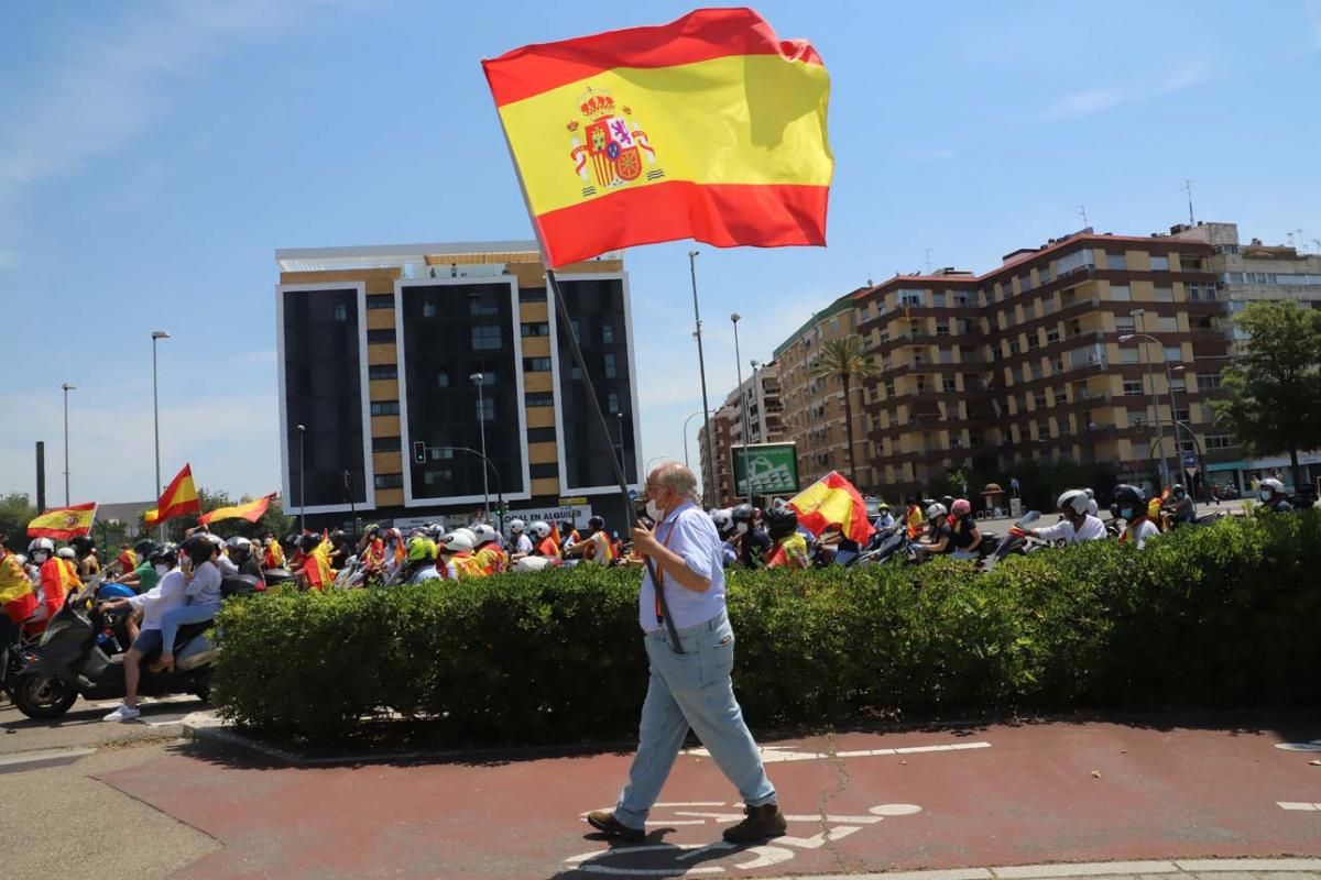 Manifestación de Vox en Córdoba contra la gestión del Gobierno