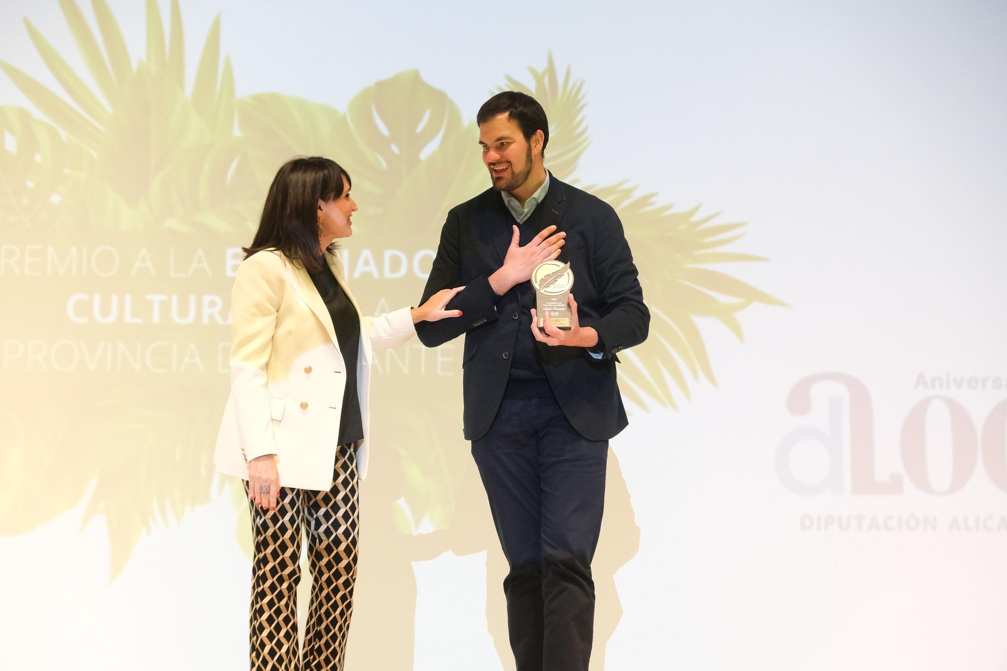 Así ha sido la Gala de entrega de los Premios Miguel Hernández a la Cultura Alicantina