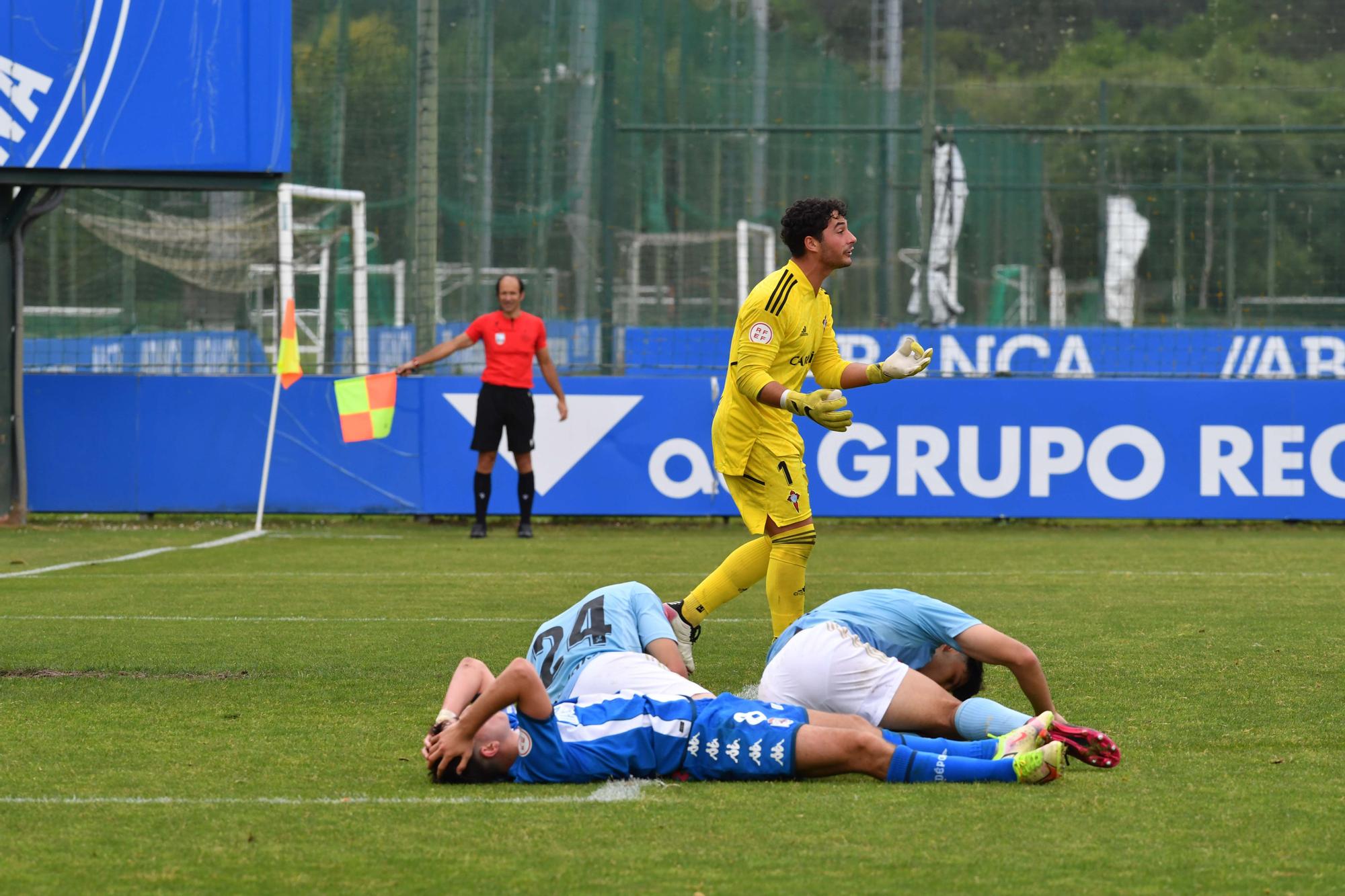 2 -3 El Deportivo cae ante el Celta y se descabalga en la lucha por la liga de juveniles