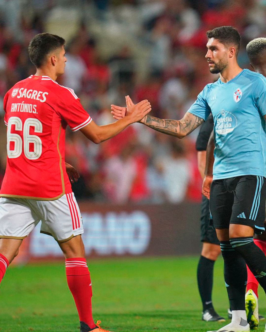 El Benfica-Celta jugado en el Algarve, en imágenes
