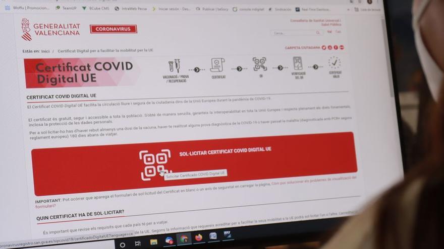 Cómo obtener el certificado covid en Castellón ahora que será obligatorio