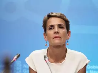 Chivite se rompe al hablar de Santos Cerdán: "No se corresponde con la persona con la que he compartido mi carrera"