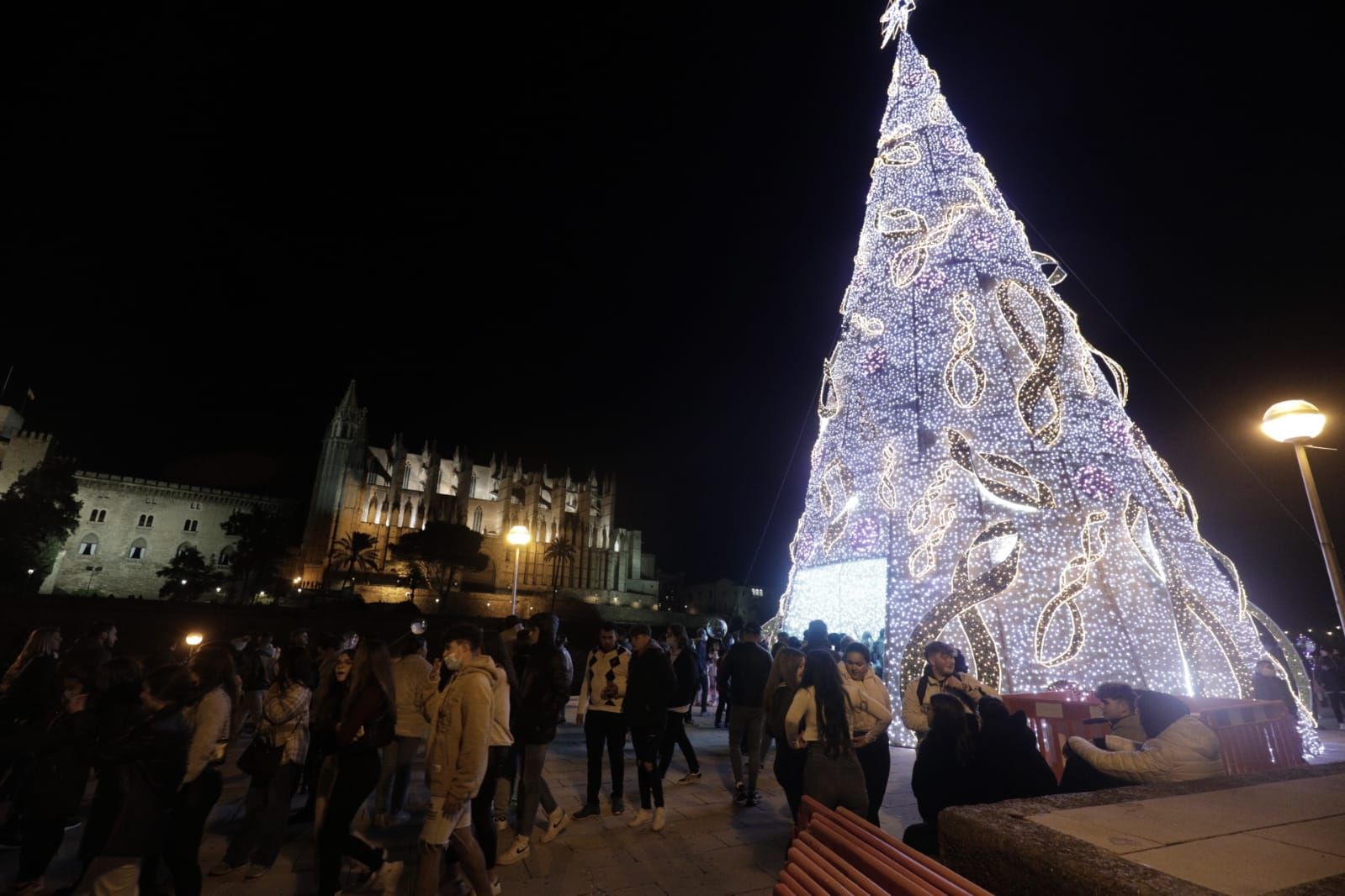 La Navidad llega a Palma: así ha sido el encendido de luces