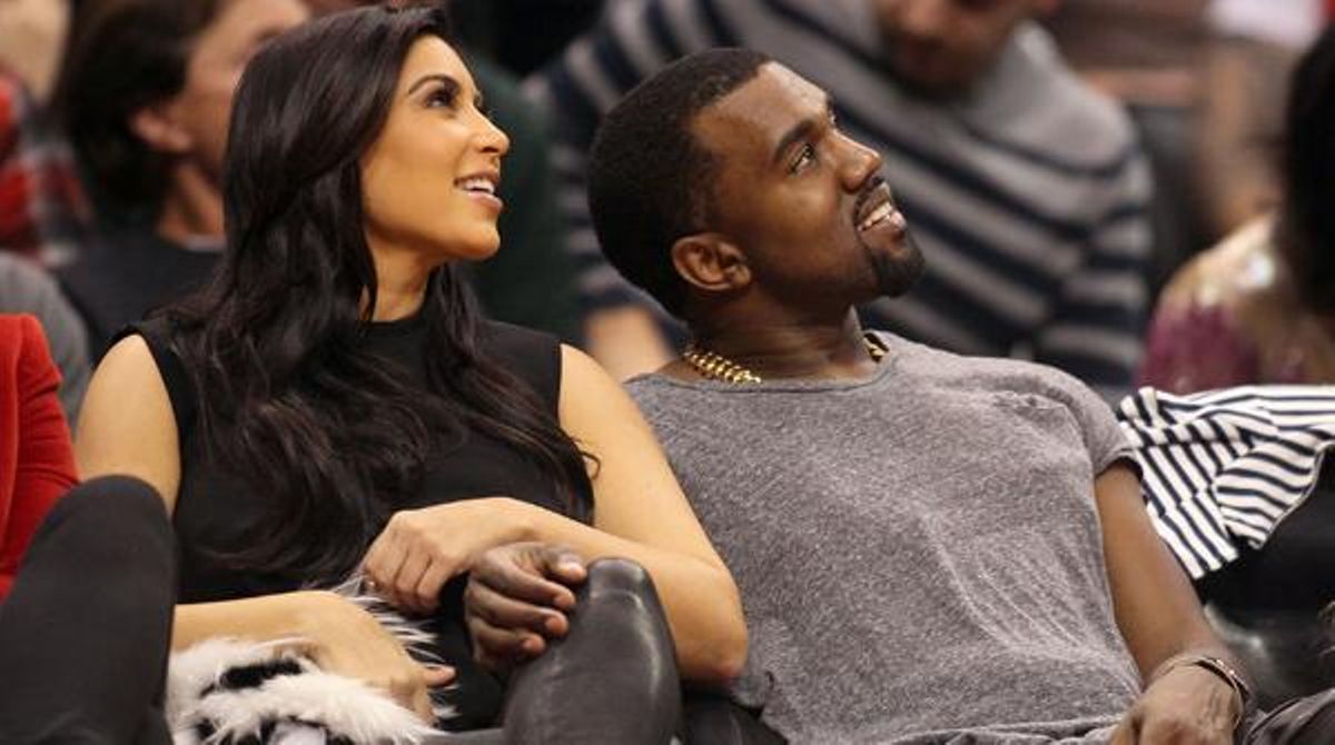 El nòvio de la famosa Kim Kardashian, el raper Kayne West, ha informat que tots dos seran pares l’any que ve.