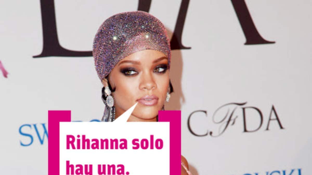 Rihanna con bocadillo Cuore