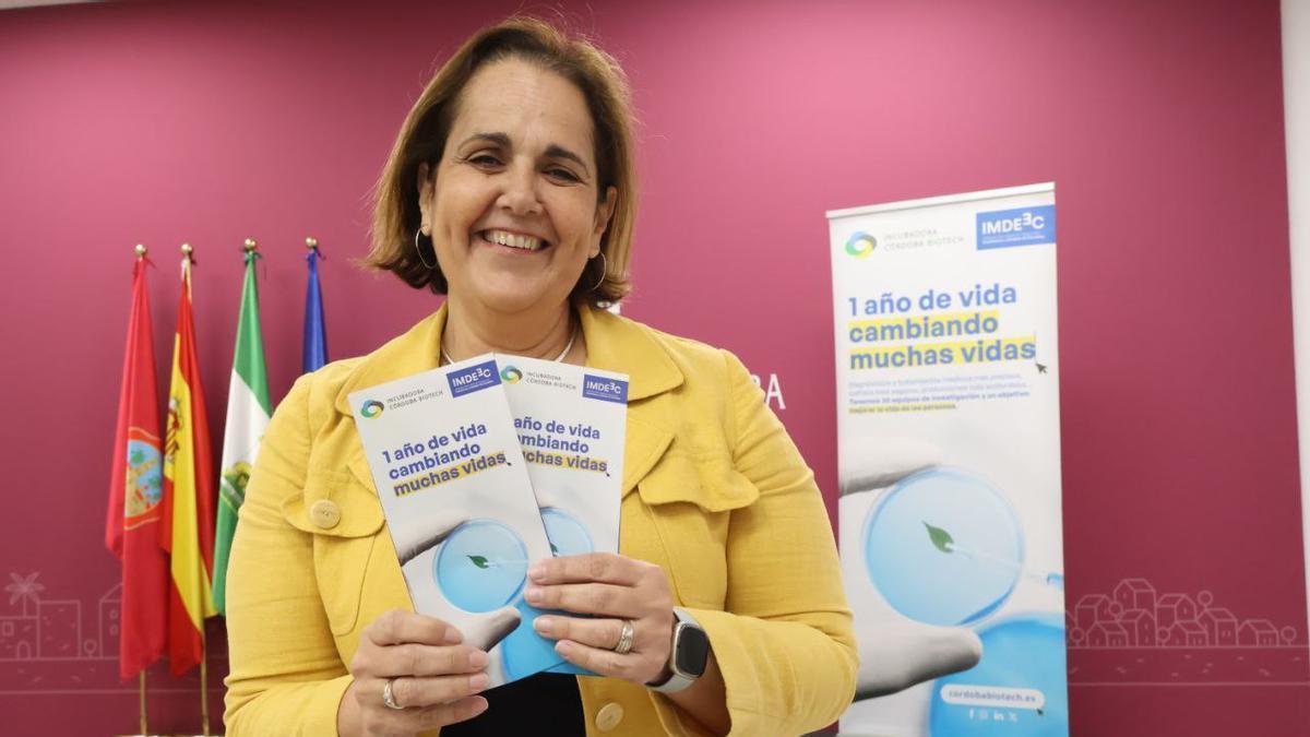 La presidenta del Imdeec, Blanca Torrent.