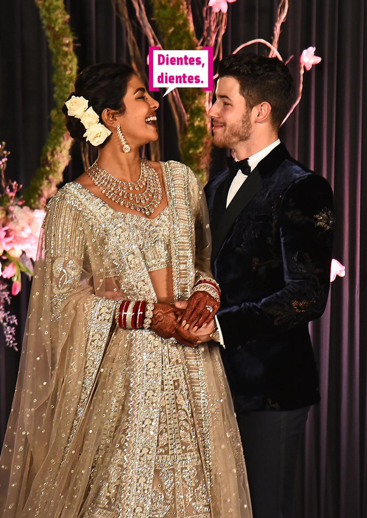 Las risas no han faltado en la boda de Nick Jonas y Priyanka Chopra Las risas no han faltado en la boda de Nick Jonas y Priyanka Chopra