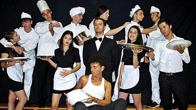El reparto de "Entre fogones".