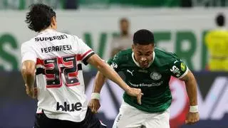 ¡Vitor Roque se estrena con el Palmeiras tras más de 900 minutos de sequía!