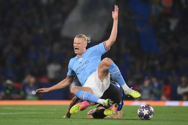 Las mejores imágenes de la final de la Champions entre City e Inter