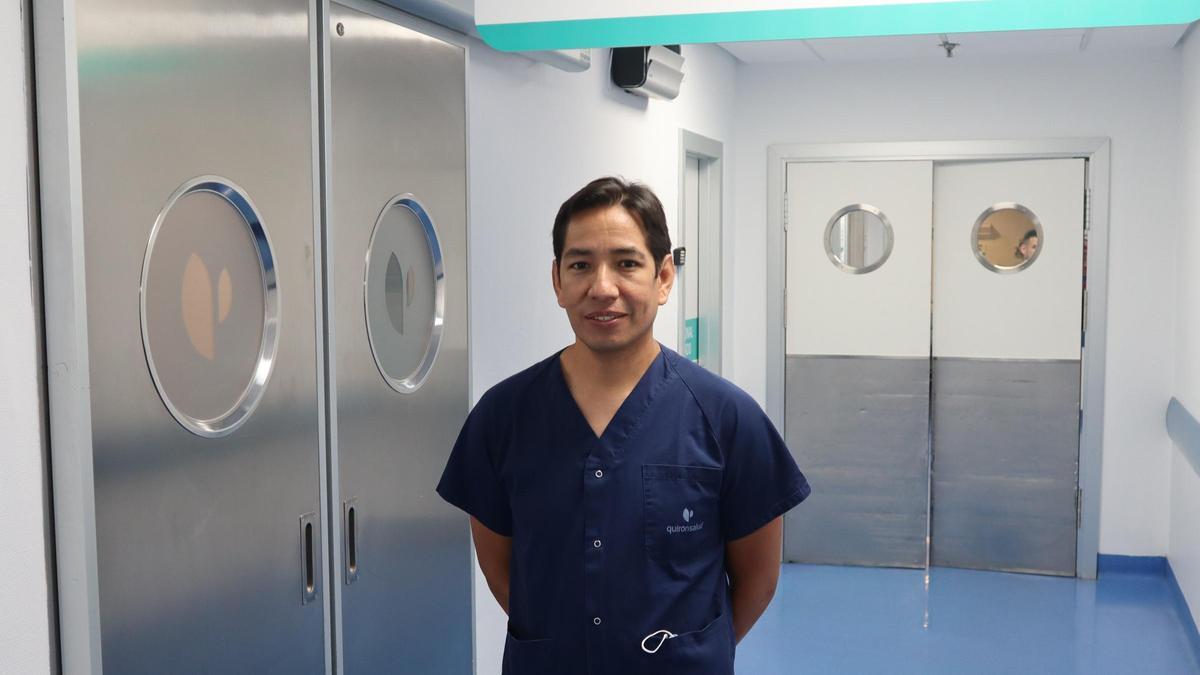 El ginecólogo del hospital Quirónsalud Clideba César Cabrero.