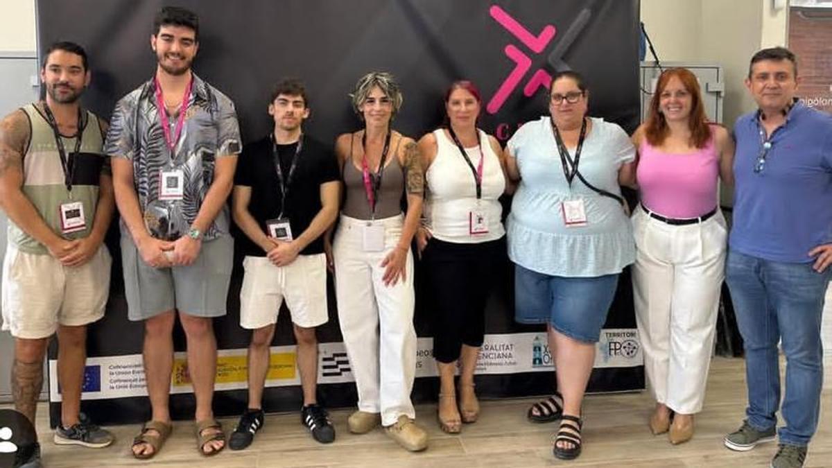 Participantes de la inauguración.