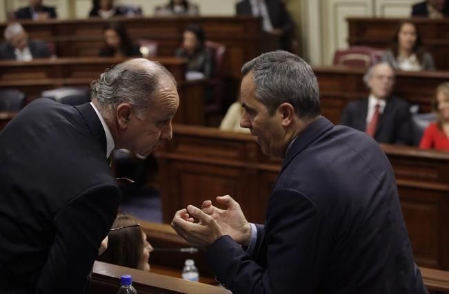 29/11/2016.Pleno del Parlamento de Canarias..Presupuestos