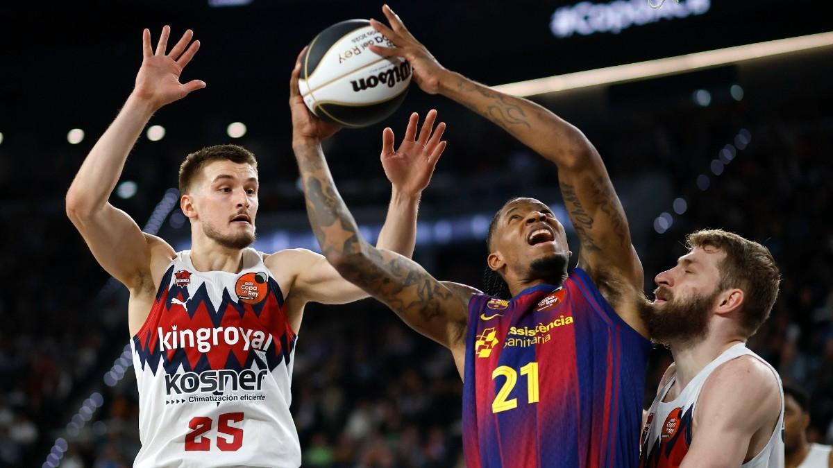 Will Clyburn, en el partido de Copa ante Kosner Baskonia