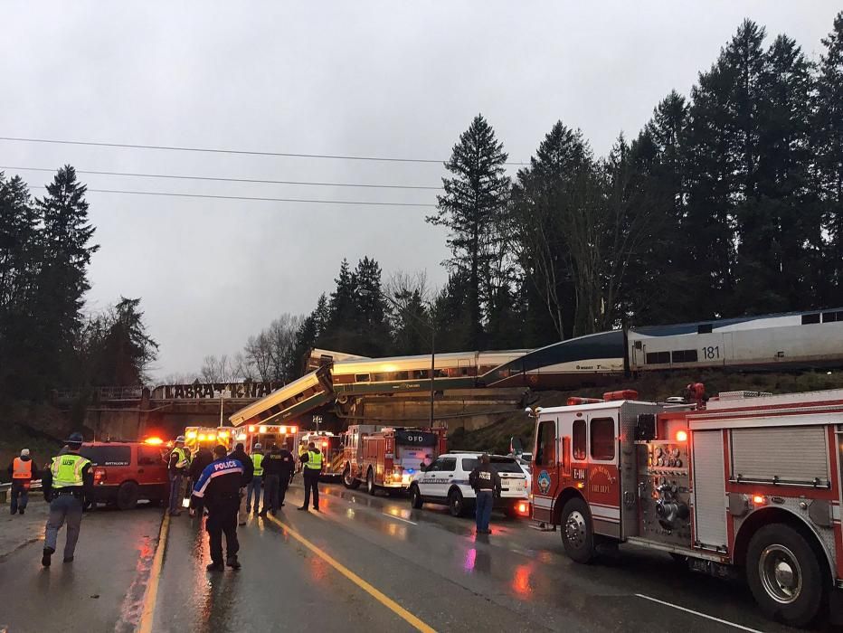 Descarrilla un tren al sur de Seattle (EEUU)