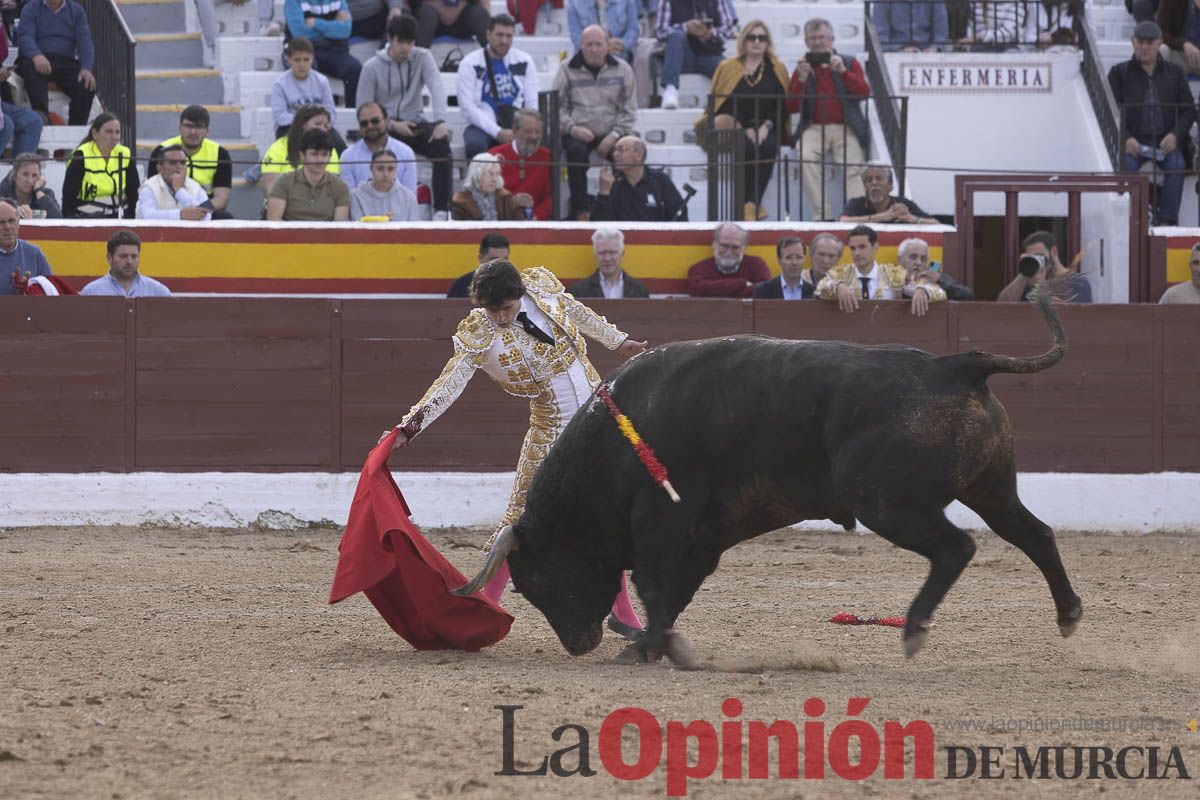 El torero de Cehegín, Antonio Puerta, en la corrida clasificatoria de la Copa Chenel de Madrid