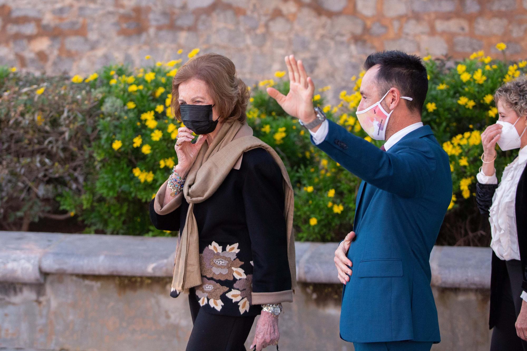 La Reina doña Sofía preside en Ibiza el concierto de las Ciudades Patrimonio