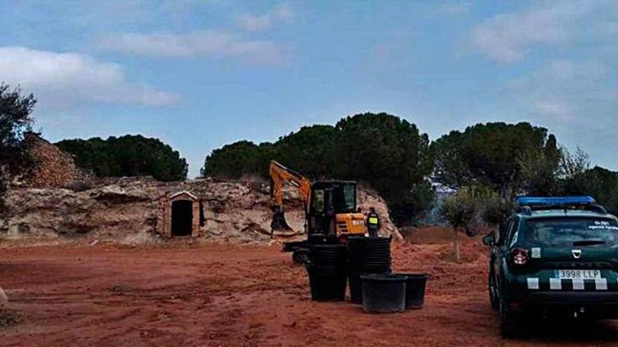 Inspecció de la zona afectada