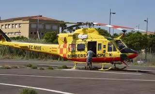 Los bomberos trasladan a Alzira la base del grupo de rescate que estaba en Xàtiva