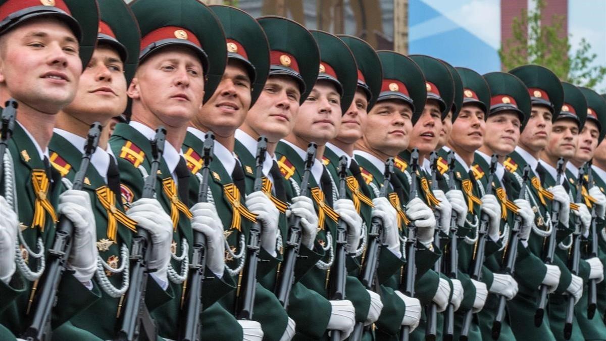 Desfile de la Victoria celebrado el 9 de mayo del 2019 en la plaza Roja de Moscú.