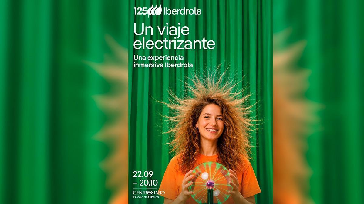 Cartel de la exposición de Iberdrola