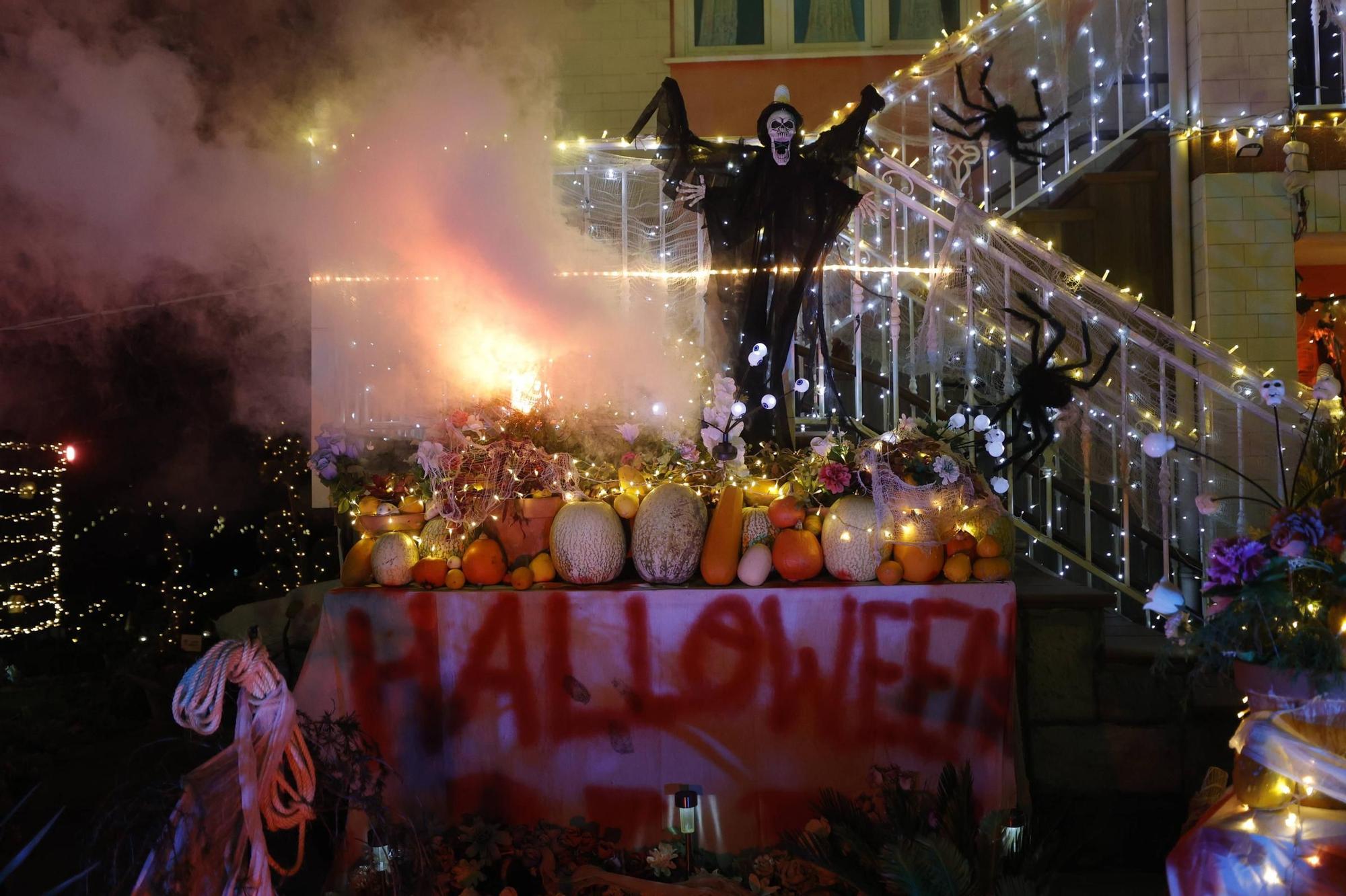 EN IMÁGENES: El Jardín de Molleda lleva a Corvera el terror de Halloween
